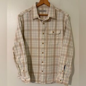 Outerknown Rambler Shirt One Pocket Flannel Soft Thick Organic Cotton M